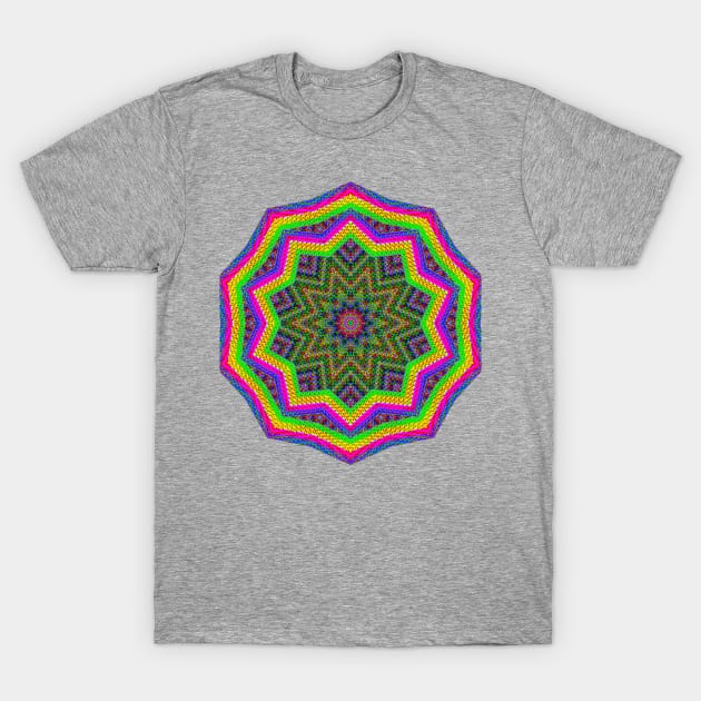 dragon mandala T-Shirt by indusdreaming